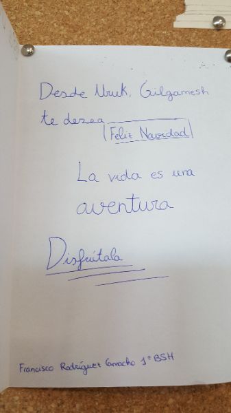 Camacho desde Uruk nos desea feliz Navidad